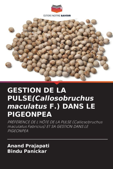 GESTION DE LA PULSE(Callosobruchus maculatus F.) DANS LE PIGEONPEA