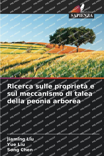 Ricerca sulle proprietÃ¯Â¿Â½ e sul meccanismo di talea della peonia arborea