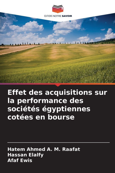 Effet des acquisitions sur la performance des soci�t�s �gyptiennes cot�es en bourse
