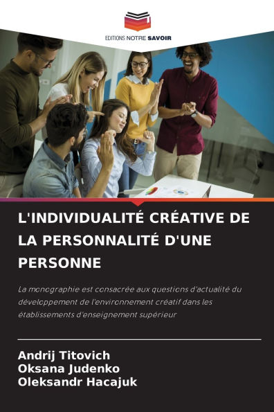 L'IndividualitÃ¯Â¿Â½ CrÃ¯Â¿Â½ative de la PersonnalitÃ¯Â¿Â½ d'Une Personne