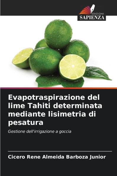Evapotraspirazione del lime Tahiti determinata mediante lisimetria di pesatura