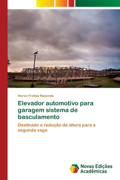Elevador automotivo para garagem sistema de basculamento