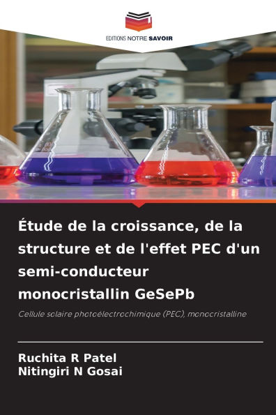 Ã¯Â¿Â½tude de la croissance, de la structure et de l'effet PEC d'un semi-conducteur monocristallin GeSePb