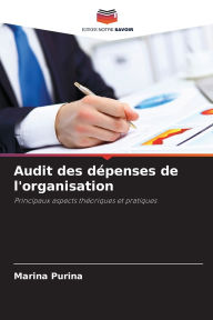 Title: Audit des dÃ¯Â¿Â½penses de l'organisation, Author: Marina Purina