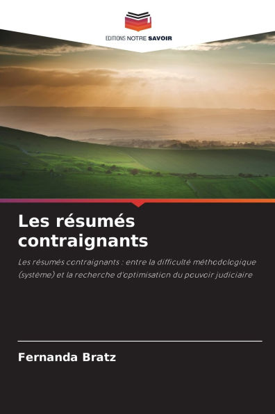 Les r�sum�s contraignants