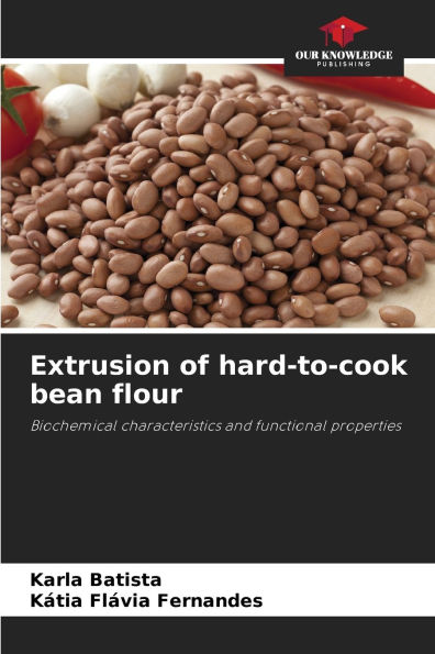 Extrusion of hard-to-cook bean flour