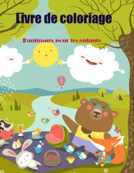 Title: Livre de coloriage d'animaux pour les enfants, Author: Deeasy Books