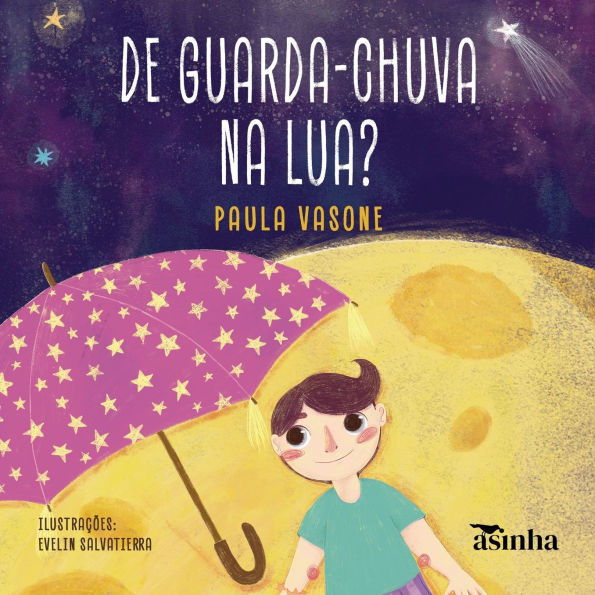 De guarda-chuva na Lua?