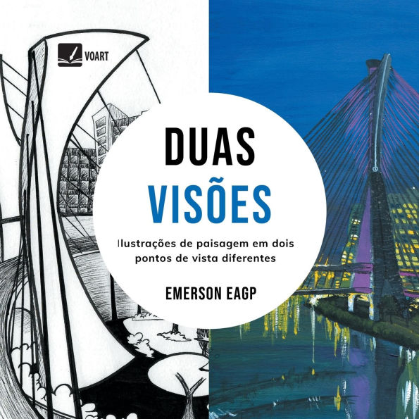 Duas visï¿½es: ilustraï¿½ï¿½es de paisagens em dois pontos de vista diferentes