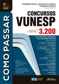 Title: Concursos Vunesp: 3.200 questões comentadas, Author: Wander Garcia