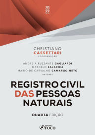 Title: Registro civil das pessoas naturais, Author: Andreia Ruzzante Gagliardi