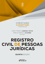 Title: Registro civil de pessoas jurídicas, Author: Christiano Cassettari