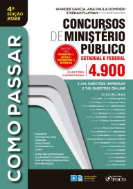 Title: Concursos de ministério público estadual e federal: 4.900 questões comentadas, Author: Alice Satin