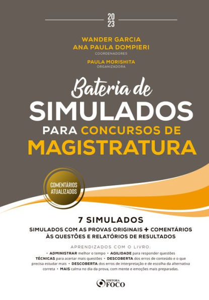 Bateria de simulados para concursos de magistratura: 7 simulados