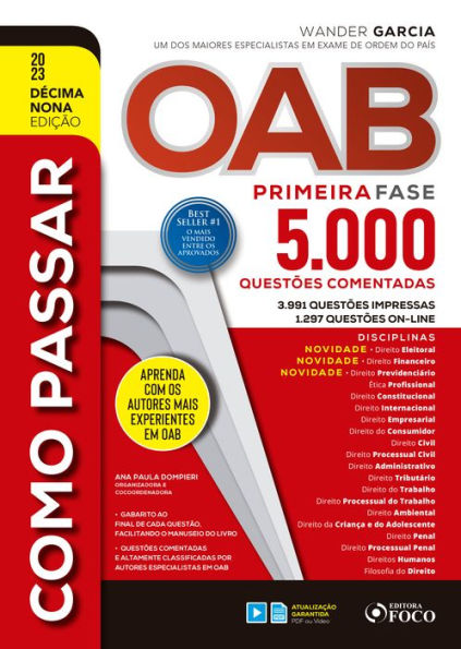 Como passar OAB Primeira Fase: 5.000 questões
