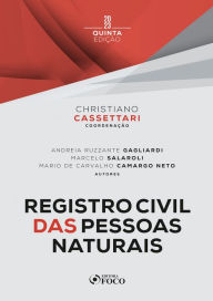 Title: Registro Civil das Pessoas Naturais, Author: Christiano Cassettari