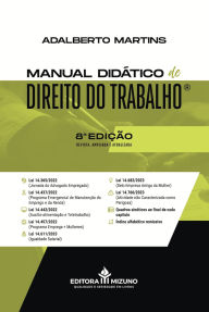 Title: Manual Didático de Direito do Trabalho 8ª edição (2024), Author: Adalberto Martins