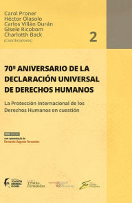 Title: 70º aniversario de la declaración universal de derechos humanos La Protección Internacional de los Derechos Humanos en cuestión, Author: Charlotth Back