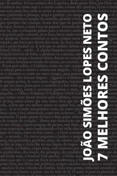 7 melhores contos - Joï¿½o Simï¿½es Lopes Neto