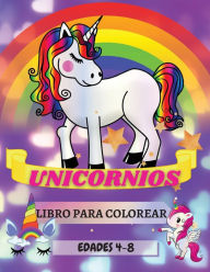Title: Unicornios Libro para Colorear Edades 4-8: Diseños adorables para niños y niñas únicos grandes 8,5x11, Author: Adil Daisy