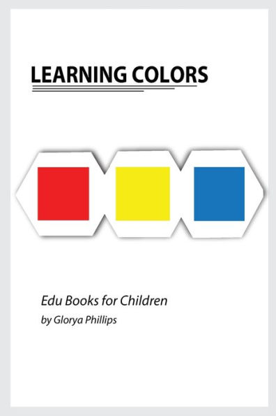 Learning Colors: Montessori colors book, bits of intelligence for baby and toddler, children's book, learning resources.