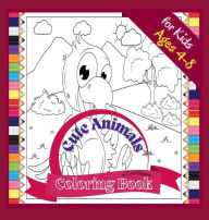 Title: Cute Animals Coloring Book for Kids ages 4-8: Fun Coloring book to Color Farm and Wild Animals, 72 pages, Author: Carol Childson