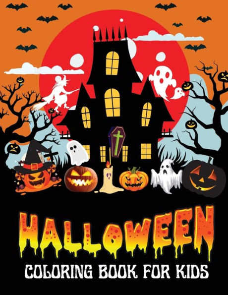 Halloween Coloring book for kids