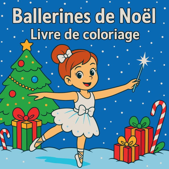 Ballerines de Noï¿½l - Livre de coloriage