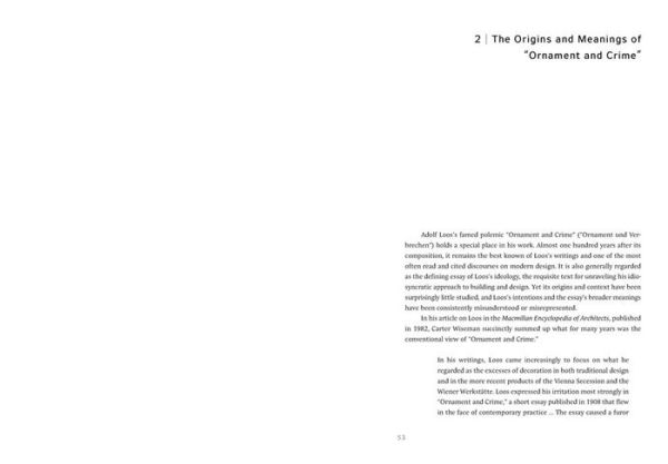 Essays on Adolf Loos