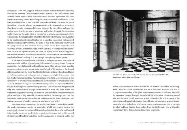 Essays on Adolf Loos