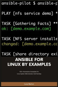 Title: Ansible For Linux by Examples, Author: Luca Berton