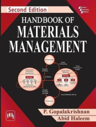 Title: HANDBOOK OF MATERIALS MANAGEMENT, Author: P. GOPALAKRISHNAN