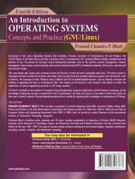 Title: AN INTRODUCTION TO OPERATING SYSTEMS CONCEPTS AND PRACTICE (GNU/LINUX), Author: PRAMOD CHANDRA P. BHATT