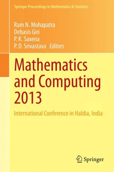 Mathematics and Computing 2013: International Conference in Haldia, India