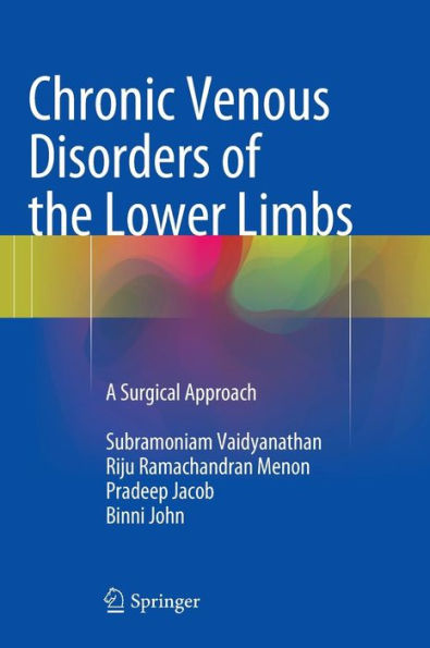 Chronic Venous Disorders of the Lower Limbs: A Surgical Approach