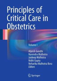 Ebook gratis downloaden epub Principles of Critical Care in Obstetrics: Volume I by Alpesh Gandhi 9788132226901 FB2 RTF ePub English version