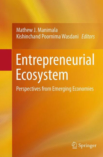 Entrepreneurial Ecosystem: Perspectives from Emerging Economies