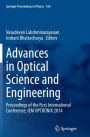 Advances in Optical Science and Engineering: Proceedings of the First International Conference, IEM OPTRONIX 2014