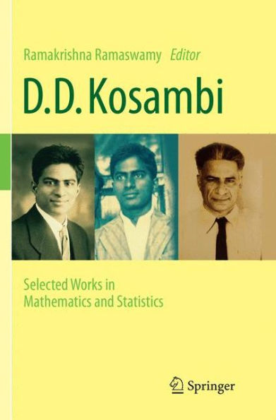 D.D. Kosambi: Selected Works in Mathematics and Statistics