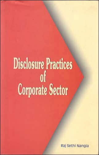 Disclosure Practices of Corporate Sector