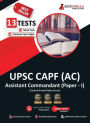 UPSC CAPF Assistant Commandant (AC) (Paper-1) Exam 1600+ Solved Questions By EduGorilla Prep Experts