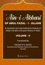 'Ain - I - Akbari Of Abul Fazal - I - Allami [Vol 2]: A Gazetteer and administrative Manual of Akbar's Empire and past History of India