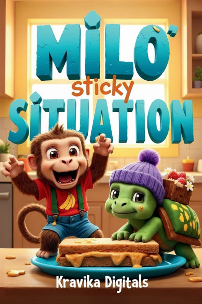 Milo's Sticky Situation: A Funny and Interactive Storybook for Toddlers, Preschoolers, and Kindergarteners That Sparks Creativity and Giggles