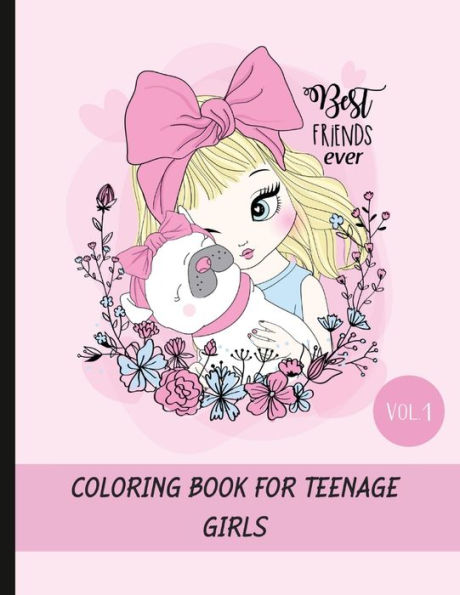 I Am Strong, Smart & Kind: A Coloring Book For Girls