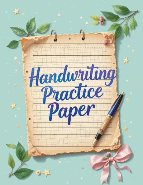 Handwriting Practice Paper: Master the Art of Handwriting with Guided Practice for Beginners