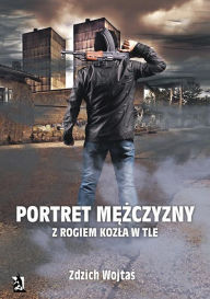 Portret mezczyzny z rogiem kozla w tle