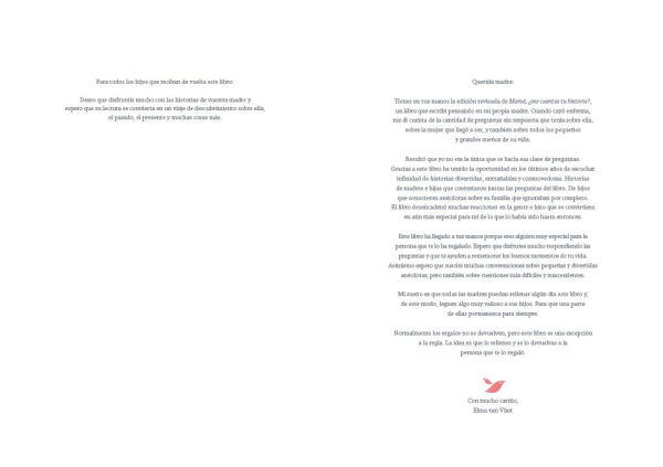 Mamá, ¿me cuentas tu historia? (Edición Oficial) / Mum Tell Me (Oficial Edition)