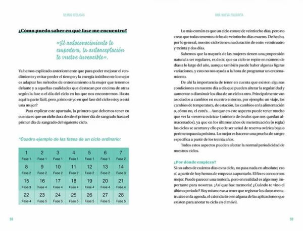 Somos cíclicas: El método que te ayuda a entenderte, cuidarte y entrenar según t u ciclo menstrual / We Are Cyclical