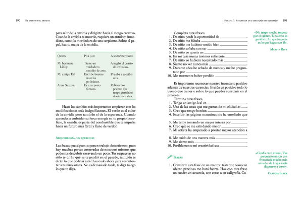 El camino del artista (Edición especial limitada) / The Artist Way (Special Limited edition)