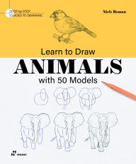 Title: Learn to Draw Animals with 50 Models, Author: Niels Roman